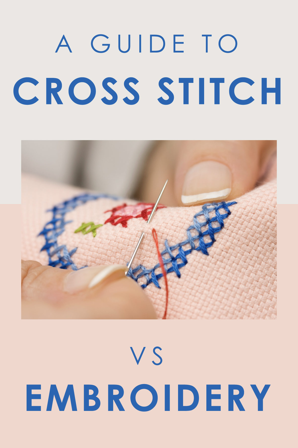 Guide to cross stitch