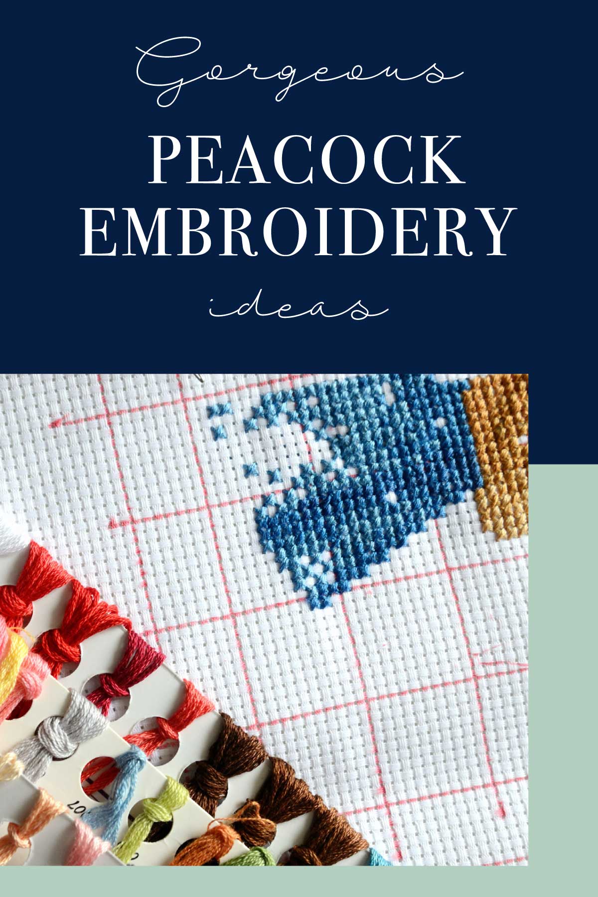 Peacock embroidery Ideas