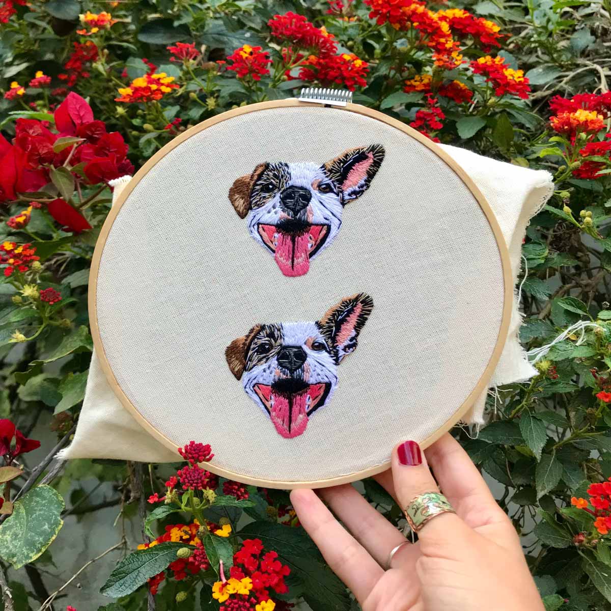 Dog embroidery patterns