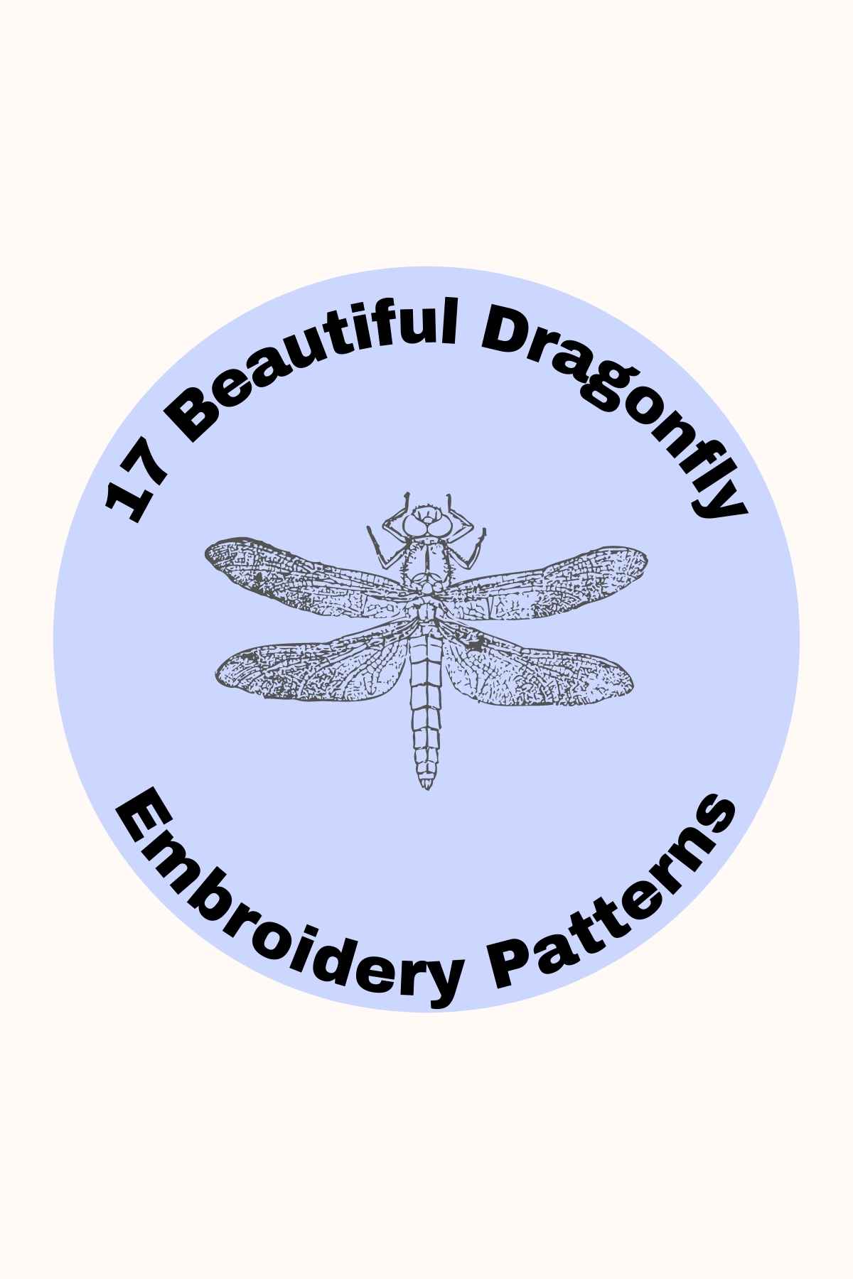 Dragonfly embroidery patterns