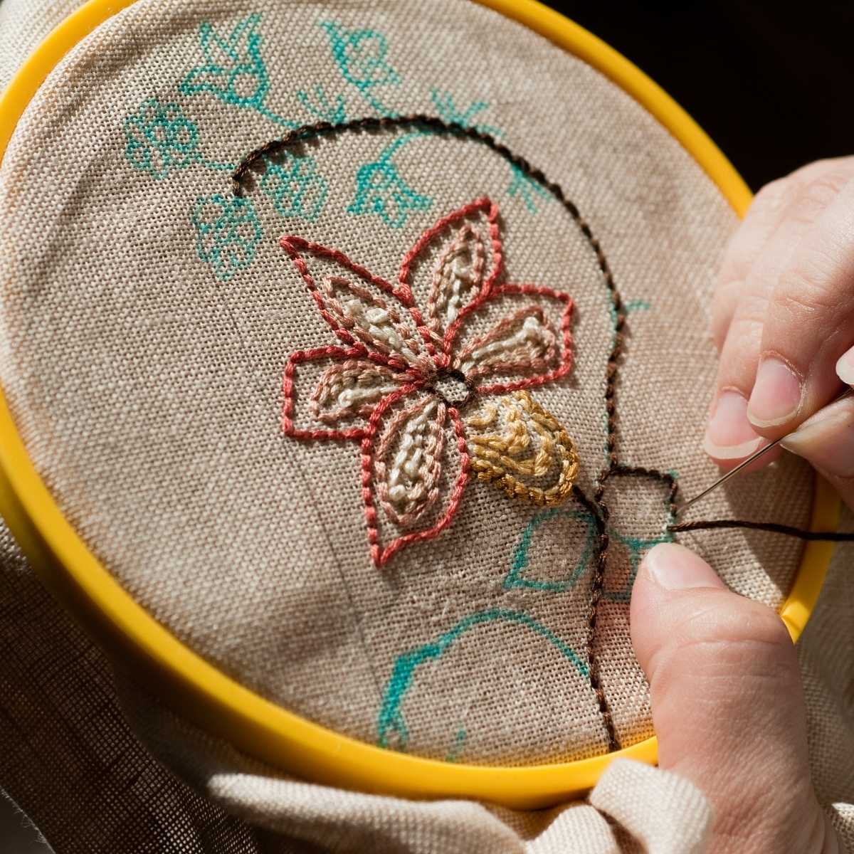 Creative flower embroidery designs