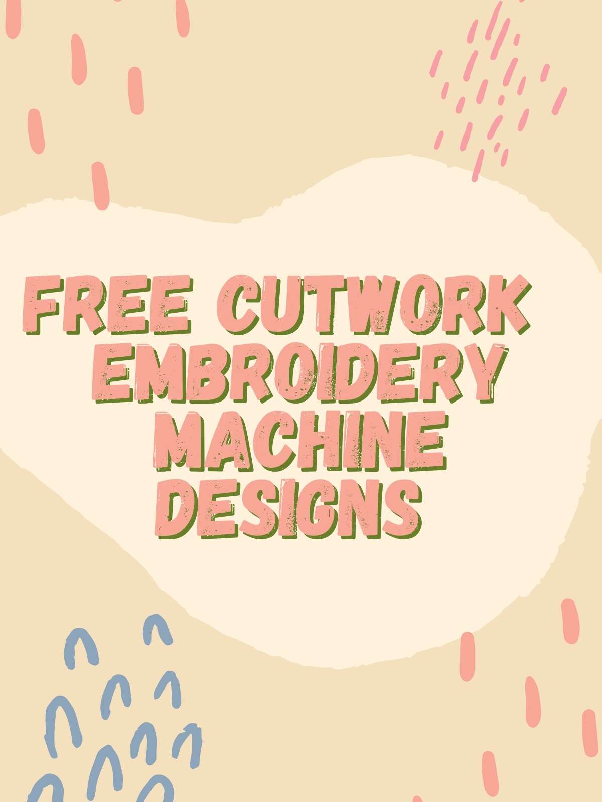 Free cutwork embroidery machine designs