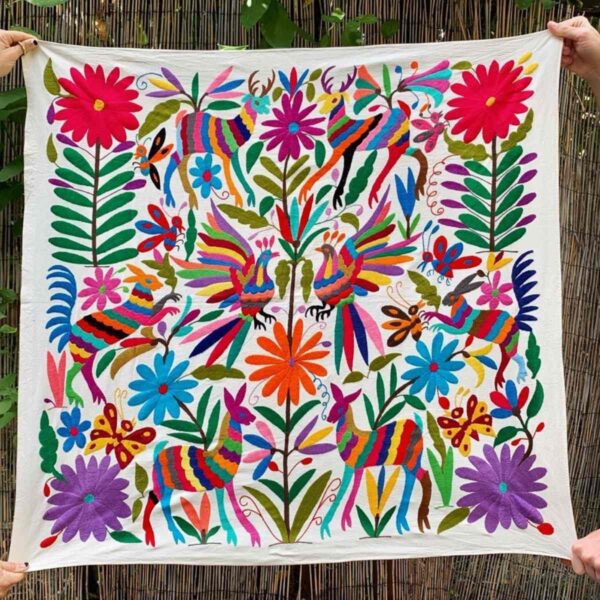 27 Mexican Otomi Embroidery Tapestry Patterns - meshthread.com