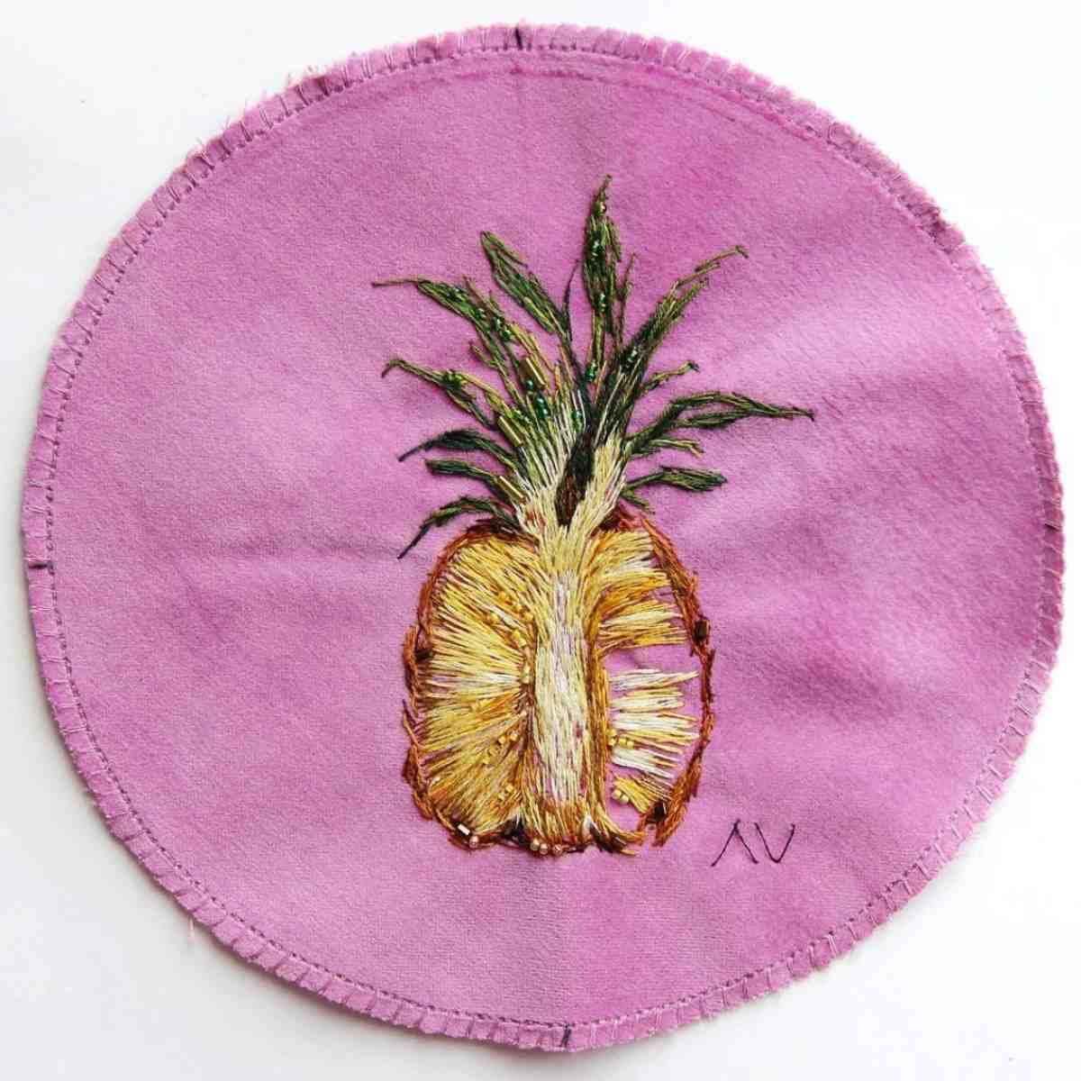 Pineapple Embroidery