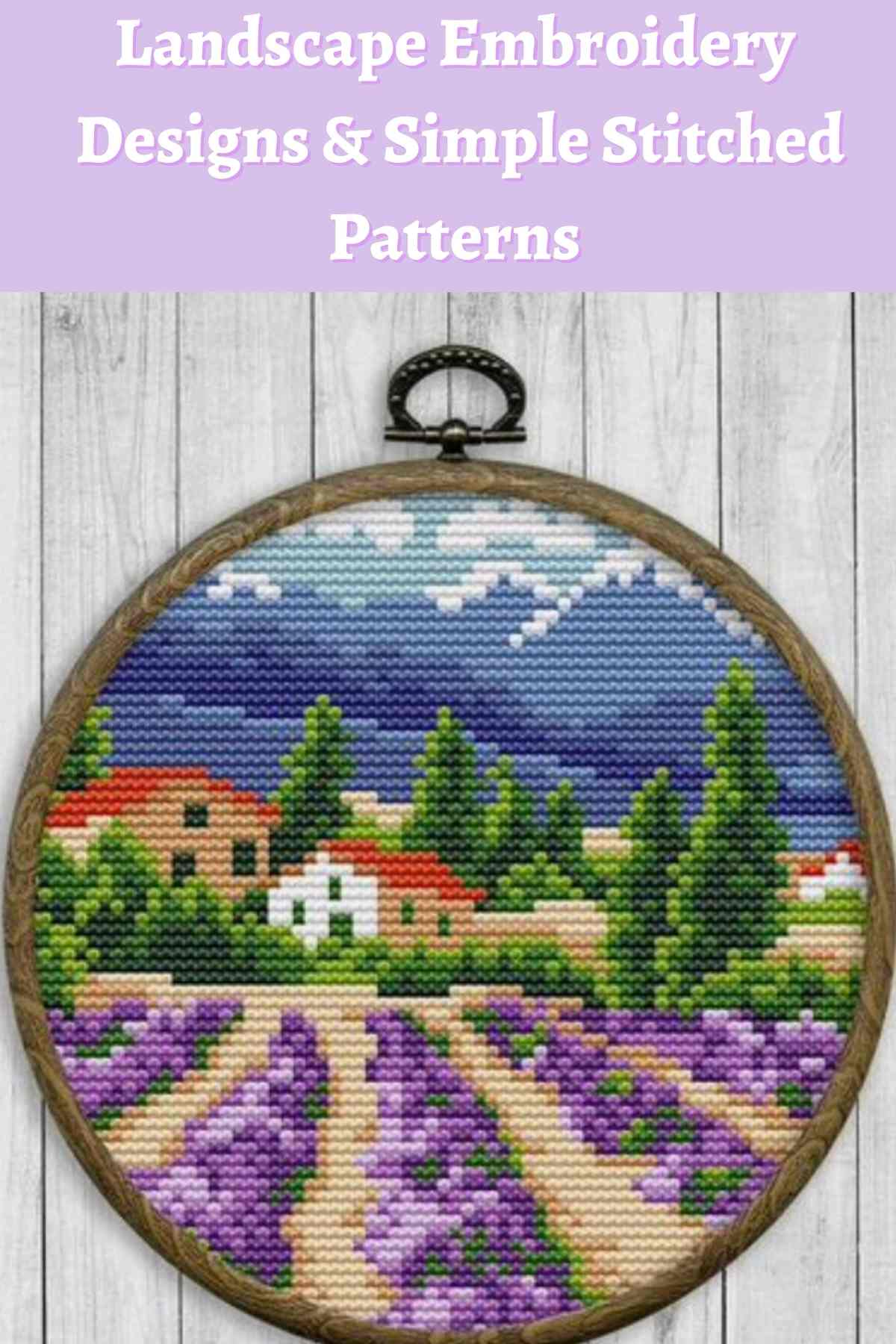 Landscape Embroidery Patterns
