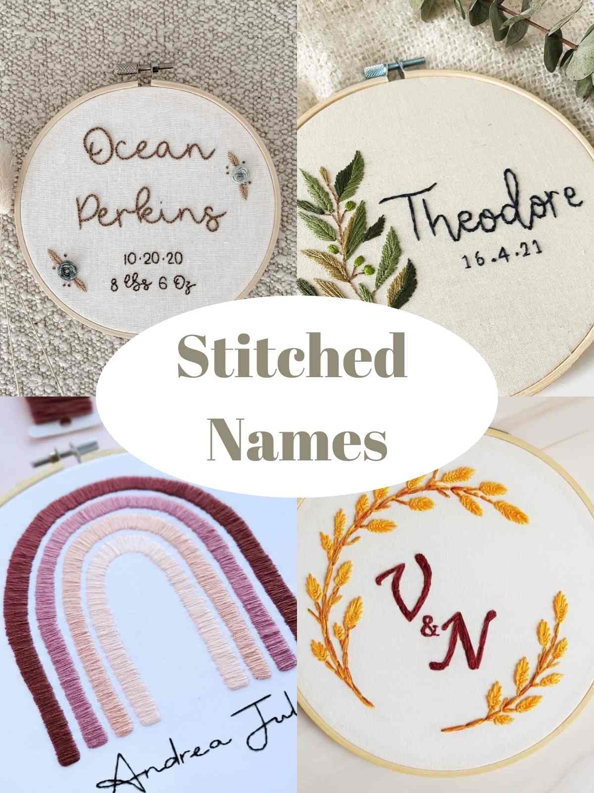 Stitched Names