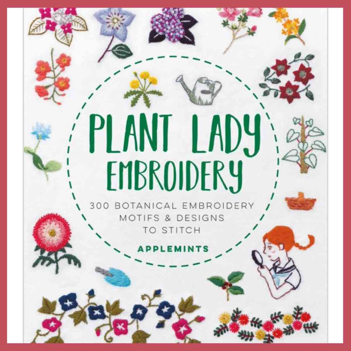 Plant Lady Embroidery book