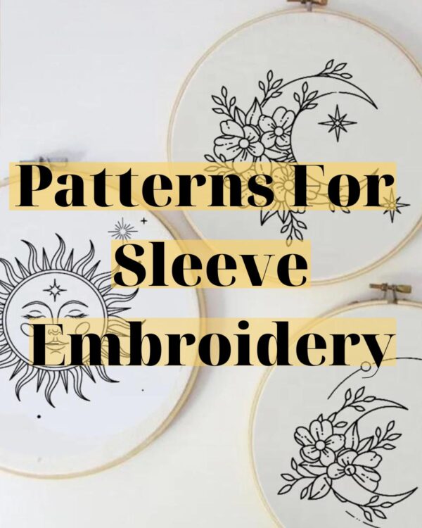 19 Sleeve Embroidery Ideas - meshthread.com