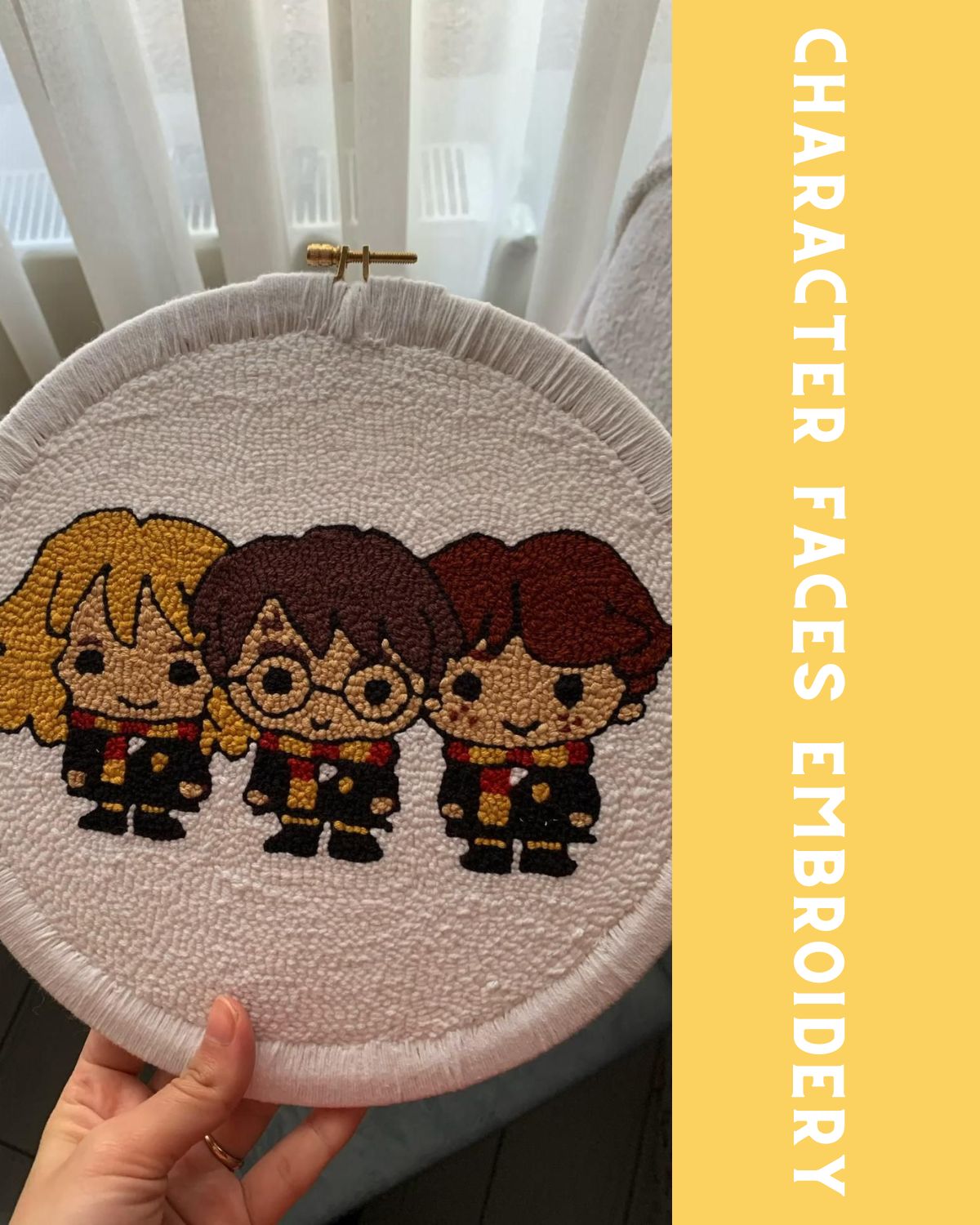 Harry Potter embroidery hoop