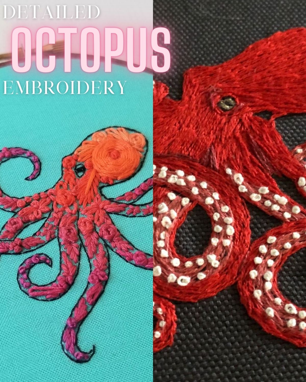 Extremely detailed octopus artwork.